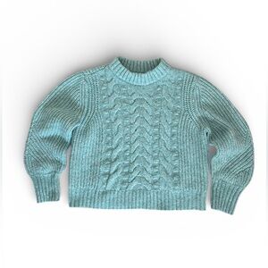 a new day Women's Cable Knit Sweater - Teal